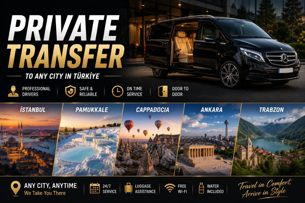 VIP Private Transfer Service (To Any City in Turkey) - Image 1