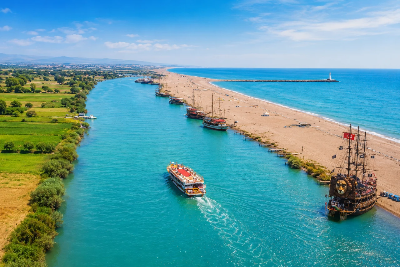 Manavgat River Boat Tour, Waterfall - Image 2