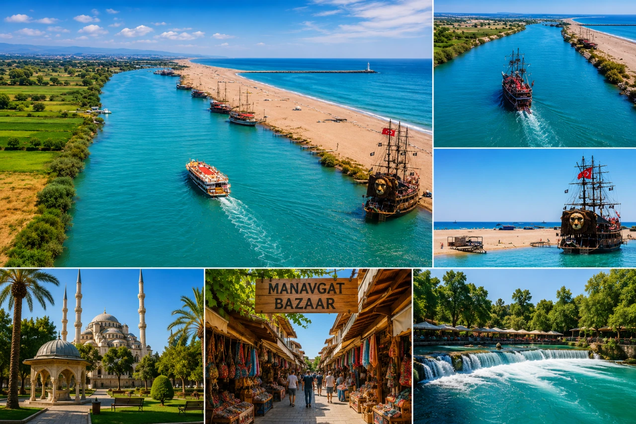 Manavgat River Boat Tour, Waterfall - Image 3